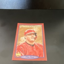 Panini 2019 Diamond Kings Mike Trout MG3 Masters of the Game Baseball Card