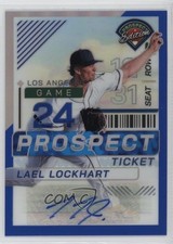 2024 Prospect Edition Blue Prizm Signatures /149 Lael Lockhart Jr #167 Auto 4z8