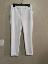 Simply Vera Vera Wang Women’s Dress Pants White Sz 6 Pockets