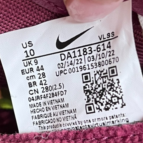 Nike React Tiempo Legend 9 Pro IC Mens Size 10 Pink Purple Indoor Soccer Shoes thumbnail 9