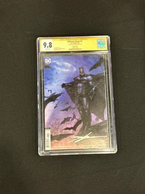 Batman's Grave #3 CGC 9.8 signed by Jeehyung Lee