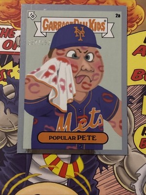 2022 Topps MLB x GPK Series 1 Pete Alonso #2a Popular Pete Silver /150.