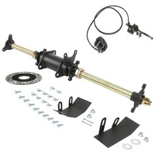 710mm Go Kart Rear Axle Kit Hydraulic Brake for ATV UTV Drift Trike Golf Cart