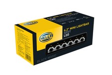 Hella Black Magic Series Mini Spot Led Light Bar 6.200 In. Length