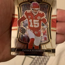 Panini Select Premier Level Patrick Mahomes II Chiefs #107 Football Card