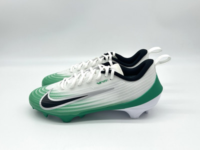 Nike Vapor Speed 3 Men's Size 9 White Green Football Cleats HM8849