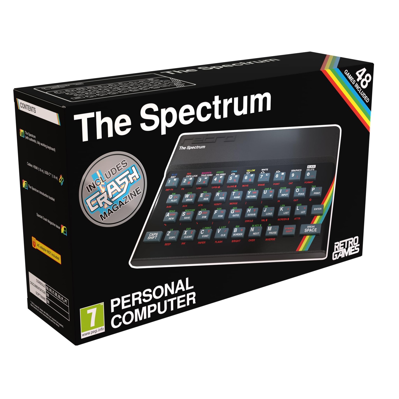 The Spectrum Retro Gaming Console (New)