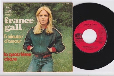 France GALL * 5 Minutes D'Amour * 1972 FRENCH 45 * Listen!