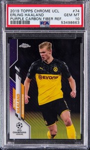 2020 topps uefa cl Haaland RCカード psa10 2020-21 Topps Chrome UCL Erling Haaland #FS-EH for sale | eBay