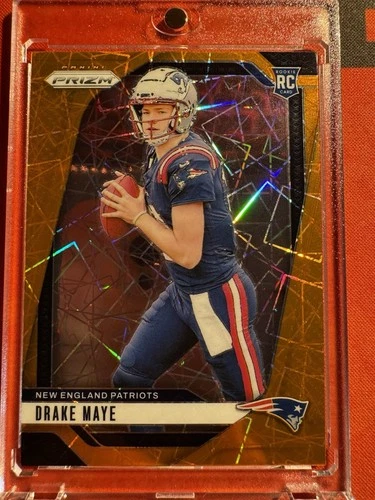 Drake Maye 2024 Panini Prizm Lazer RC #329 Patriots 🔥🔥🔥
