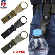 1-3Pcs Water Bottle Hanging Backpack Belt Buckle Clip for Outdoor Camping Hiking
