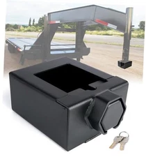 Patent-Designed Gooseneck Trailer Lock - Fit Most 7-Inch Bottom Lower Lock