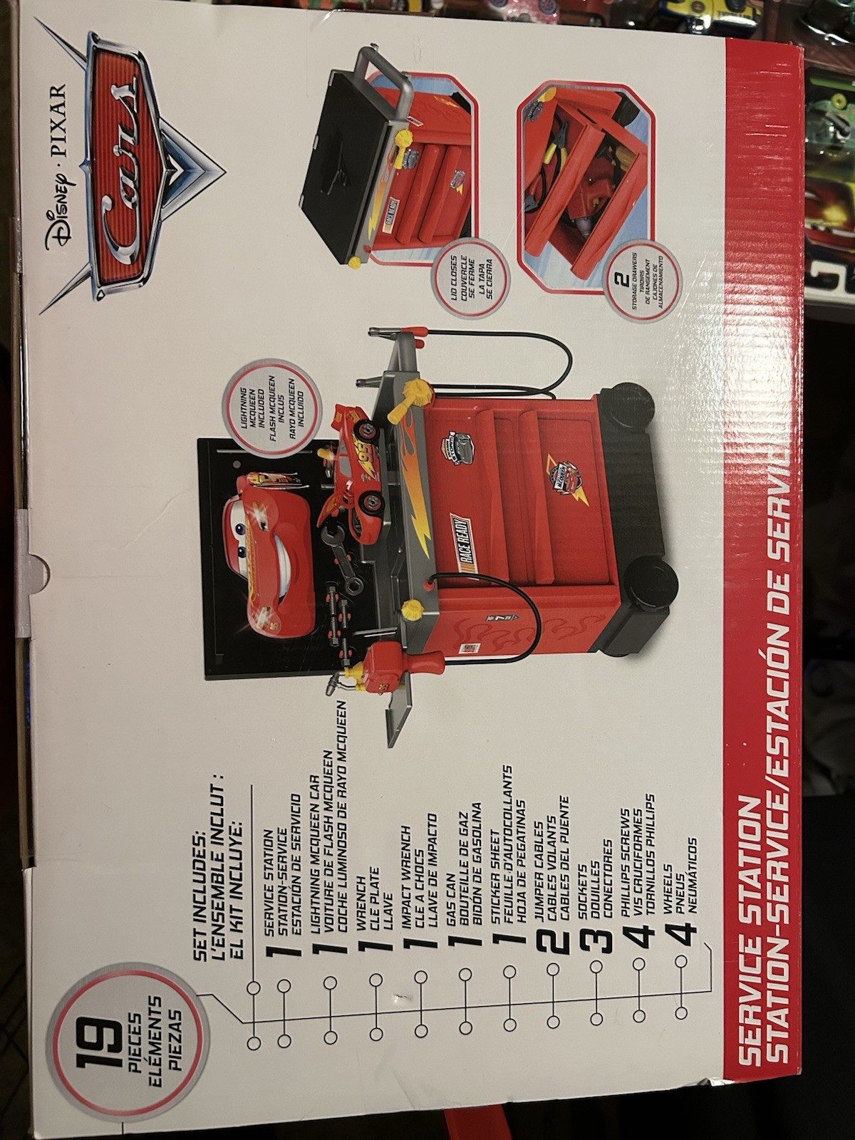 S Service Station Playset Retired Rare!⚡️⚡️