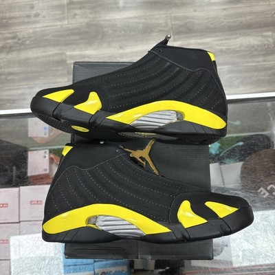 Size 10.5 - Air Jordan 14 Retro Thunder / EUR 44.5 / 487471-070