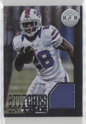 2013 Panini Totally Certified Stitches in Time Prime 12/25 CJ Spiller #5 0a2