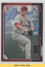 2015 Bowman Prospects Black-Red Corey Littrell #BP53 READ g6p