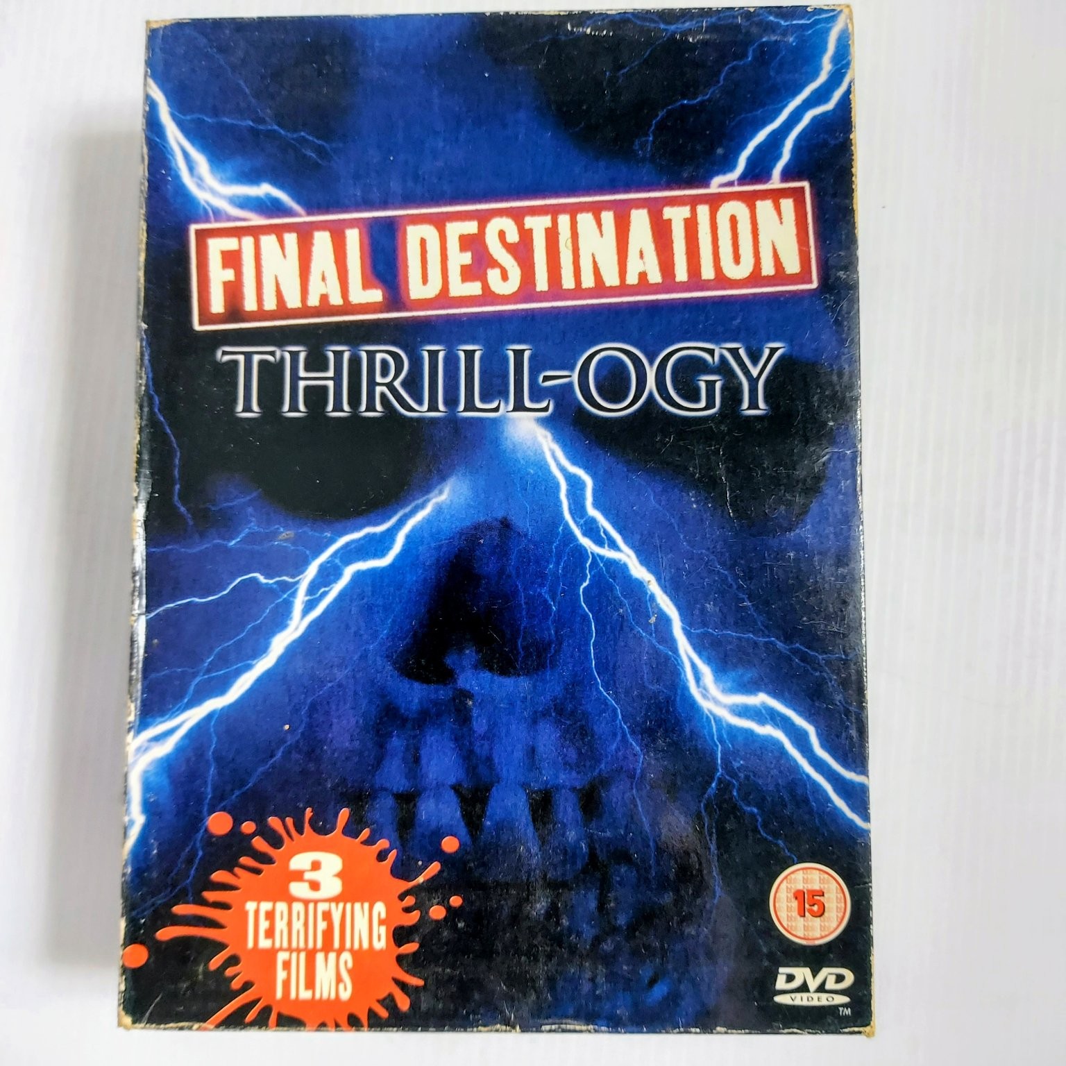 Final Destination Thrill-ogy DVD Box Set 3 Terrifying Films Horror
