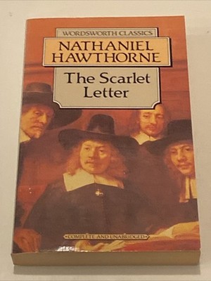 The Scarlet Letter by Nathaniel Hawthorne (Paperback 1992) Wordsworth Classics
