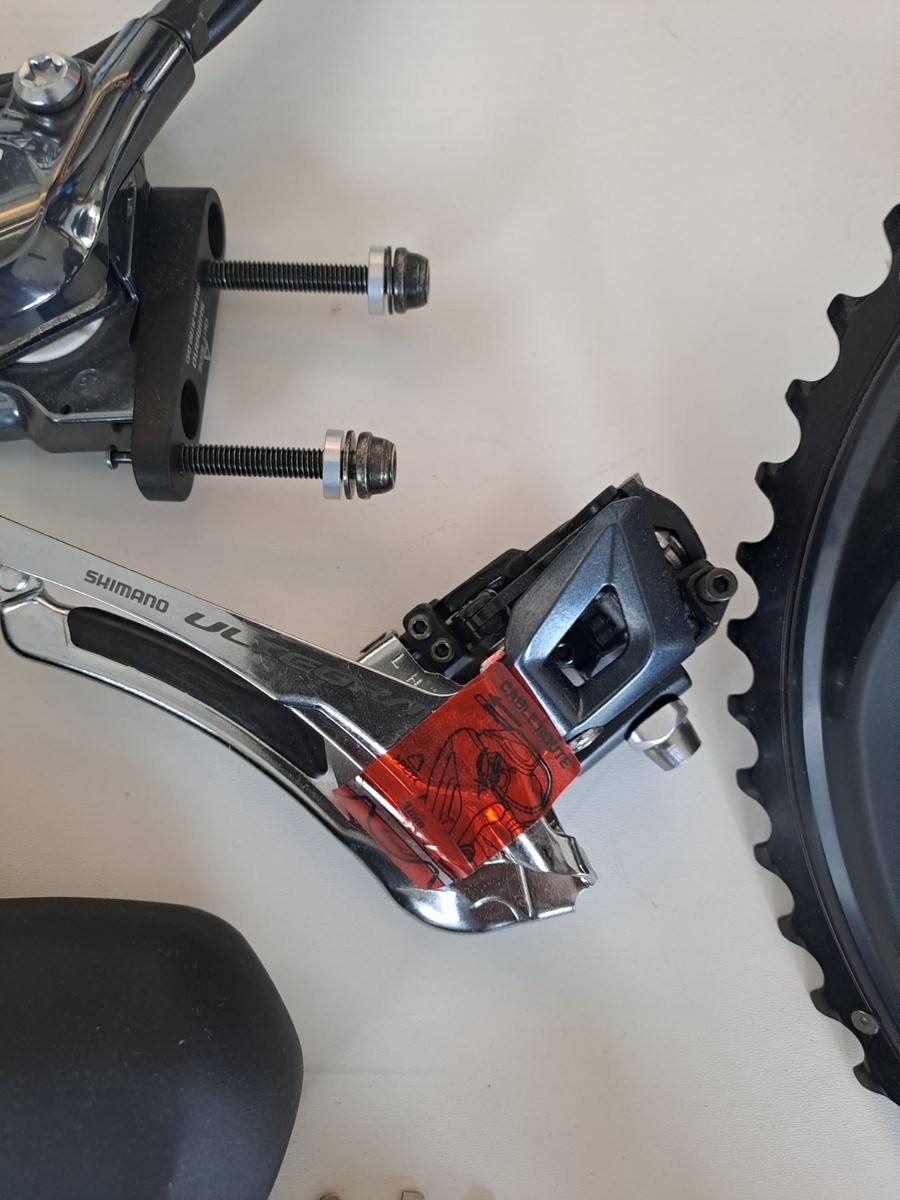 Shimano Ultegra R8000 Groupset 2x11-speed - Hydraulic Disc Brake