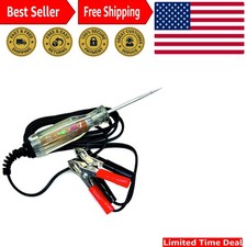 Battery Powered Auto Logic Probe - Versatile 6-24V Voltmeter & Ammeter with LED