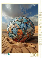 Calvendo Puzzle The Puzzle World | 1000 Pieces, Finished Size 25.2 × 18.9 In (64