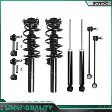 For 2012-2017 VW Jetta Front Complete Struts Rear Shocks Sway Bars Kit