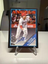 2023 Topps Series 1 David MacKinnon 1988 Topps Baseball Auto - #88BA-DMAC