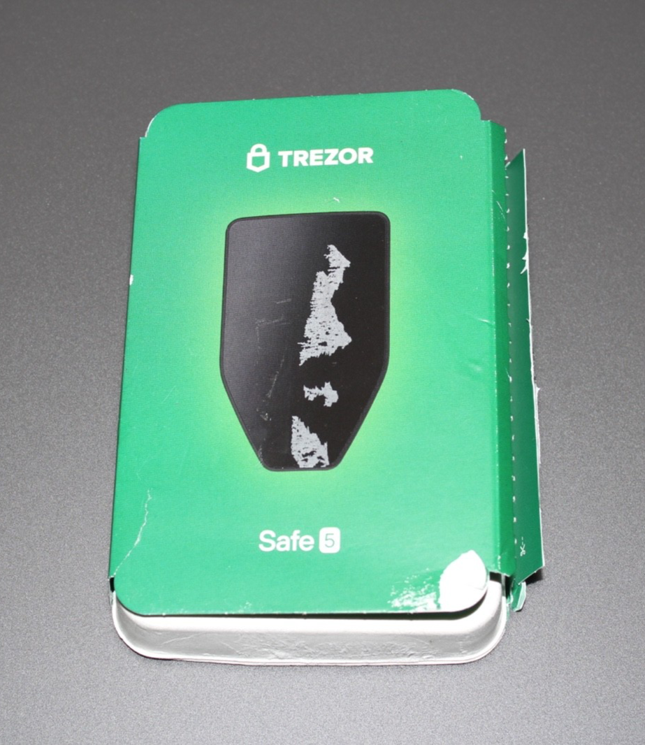 Trezor Safe 5 Passphrase Secure Element Crypto Hardware Wallet