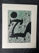Joan Miró Original Lithograph – 