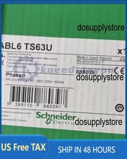 1Pcs new Schneider ABL6TS63U 630VA DIN Rail Panel Mount Transformer