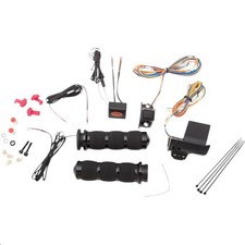 Avon Grips AIR-90-AN-FL-RH Air Cushioned Heated Grips - Black Anodized (Anodized