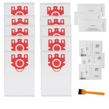 10 Miele Vacuum Bags Style FJM 3D Advanced Filtration  6 Filters