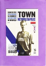 Enfield Town v Metropolitan Police  2012/13