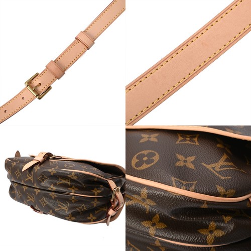 LOUIS VUITTON Saumur 30 M40710 Brown Monogram Canvas Ladies Bag #W1970 - Bild 6 von 10