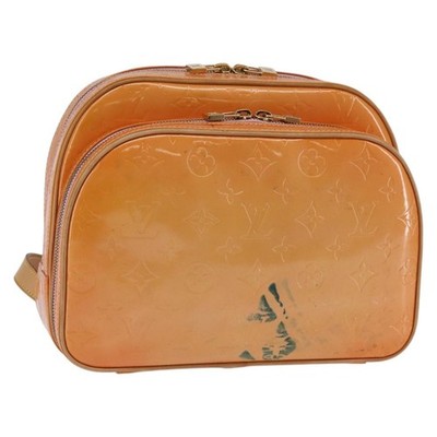 LOUIS VUITTON Vernis Marley Backpack Marshmallow Pink M91039 LV Auth 144764