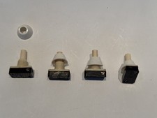 DDR Einbau Druckschalter , Set besteht aus 4 St&uuml;ck