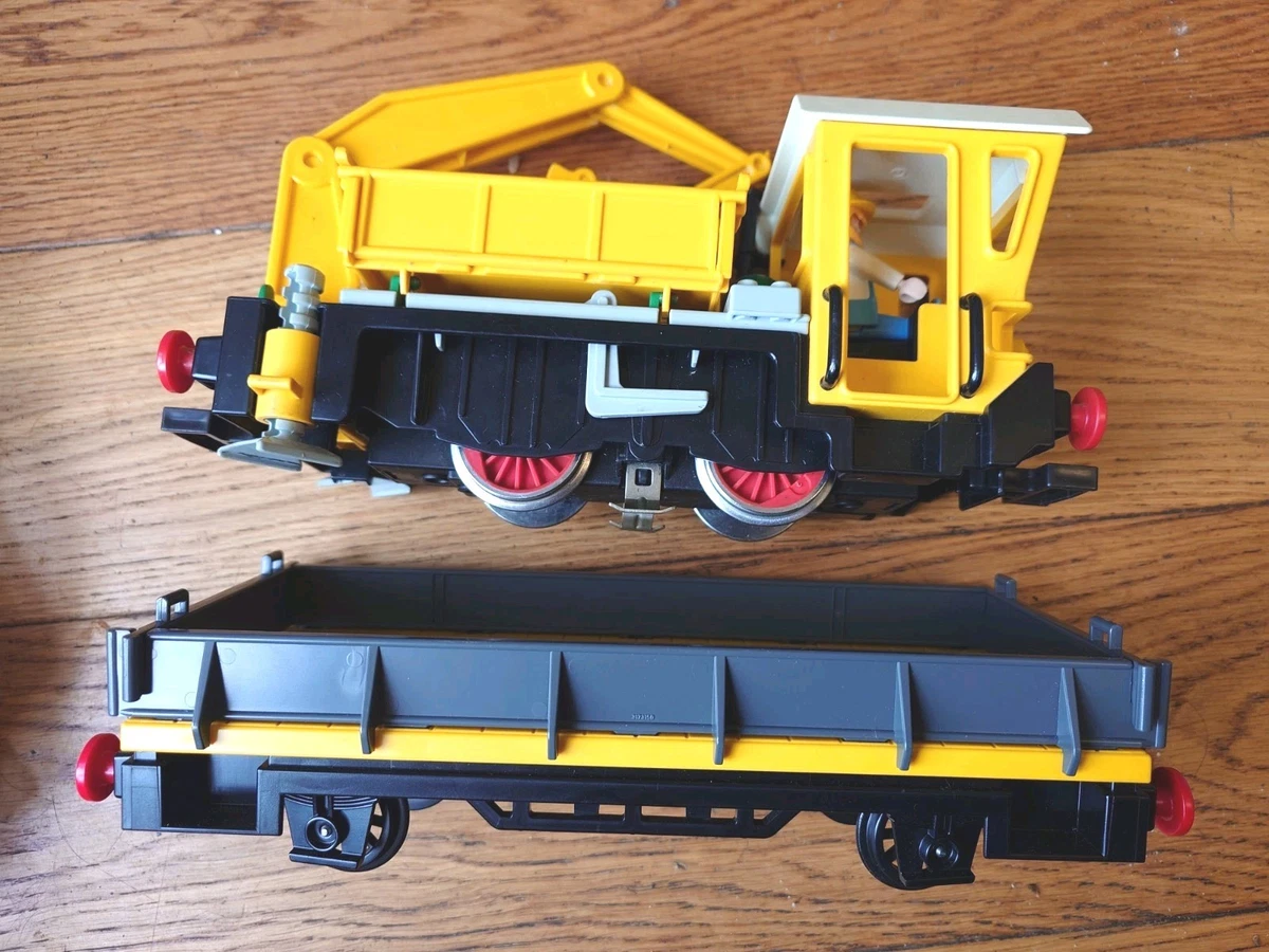 PLAYMOBIL 1.2.3. 6960 - Camion benne chantier construction - Complet
