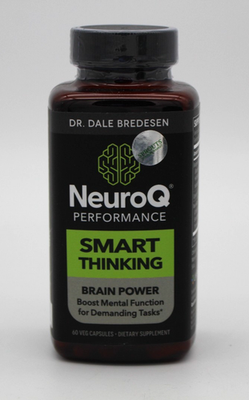 #ad Dr. Dale Bredesen NeuroQ Smart Thinking Brain Power 60 Caps EXP 12 2026 $24.95