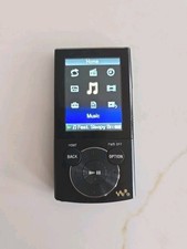 Sony Walkman NWZ-E344 8 GB Video MP3 Player - Black TESTED Working (Has Wear)