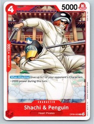 Shachi & Penguin OP09-003 Common Emperors in the New World One Piece TCG