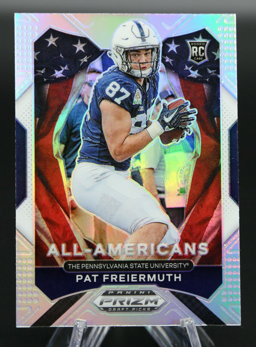 2021 Prizm Draft Picks PAT FREIERMUTH #184 All-Americans Silver PSU STEELERS 🏈