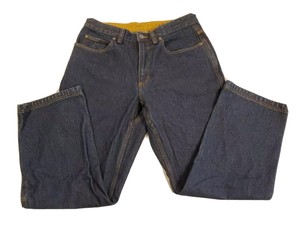 dark blue work jeans