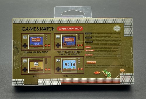 Nintendo Game & Watch Super Mario Bros Palmare Elettronico - In Mano - Nuovo - Foto 4 di 11