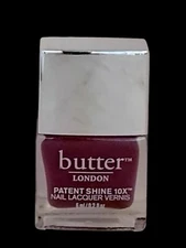 Butter London PATENT SHINE 10X Nail Lacquer Polish Color TOFF Mauve 0.2 fl oz