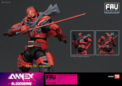 Acid Rain World FAV-H06 Bloodsbane 1/18 Action Figure Model In