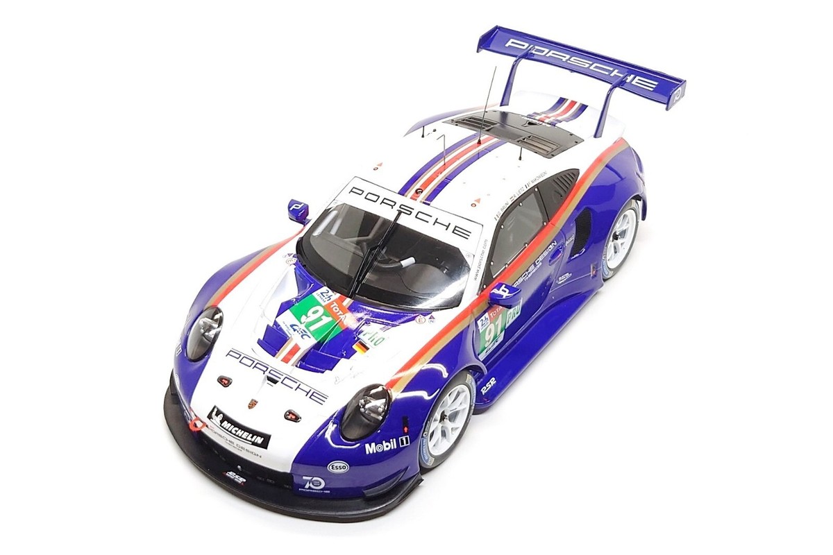ixo 1:18 Porsche 911 GT3 RSR #91 Rothmans - 24h Le Mans 2018