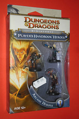 SAMMLERMODELL - DUNGEONS & DRAGONS miniatures - Arcane Heroes 1