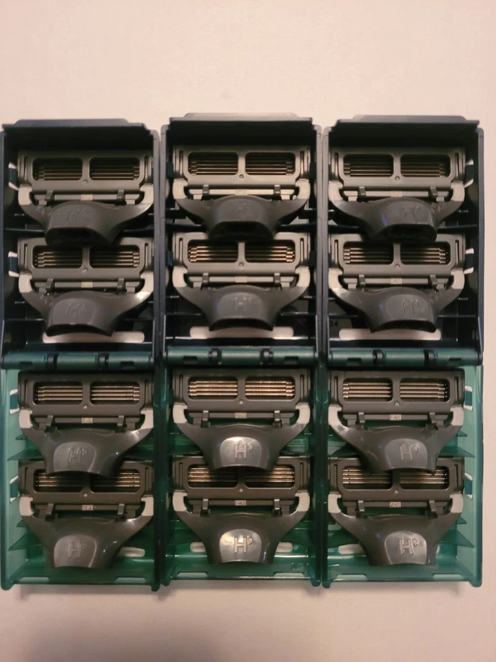 HARRYS New and Genuine 12 Count Harry's Men's Razor Blades - 5 Blade Cartridges Refills