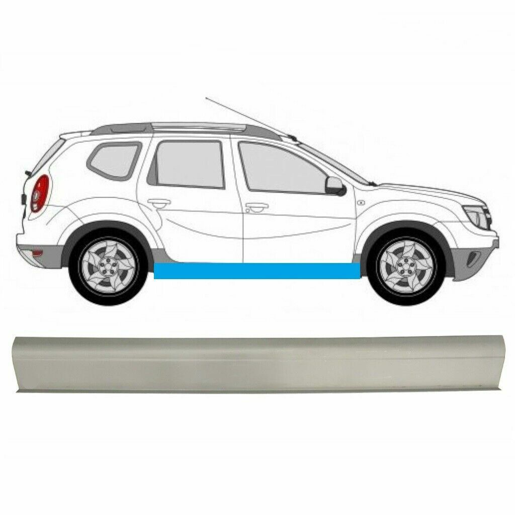 DACIA DUSTER 2010-2019 SILL REPAIR PANEL ROCKER PANEL / RIGHT = LEFT / SYMMETRIC