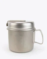 SNOW PEAK JAPAN TREK 1400 TITANIUM COMPONENT COOKER (SCS-009T) - BRAND NEW